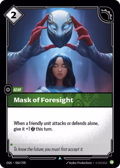 Mask of Foresight