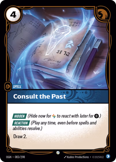Consult the Past