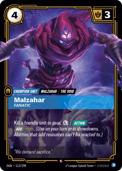 Malzahar - Fanatic
