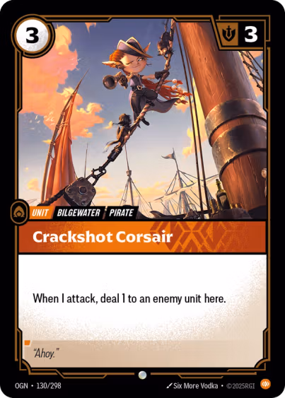 Crackshot Corsair