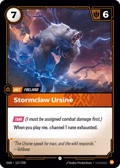 Stormclaw Ursine