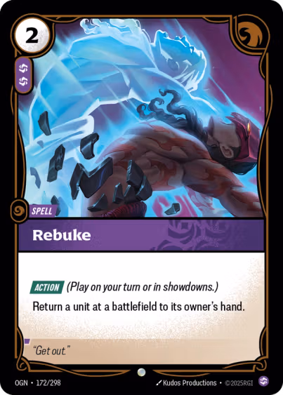 Rebuke
