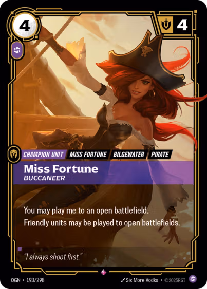Miss Fortune - Buccaneer