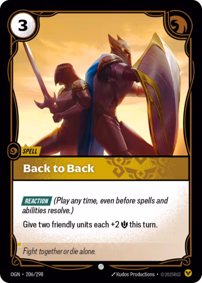 Back to Back