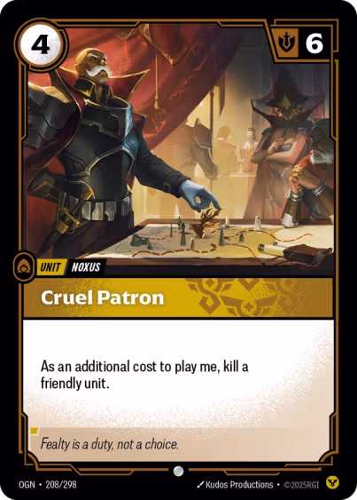 Cruel Patron