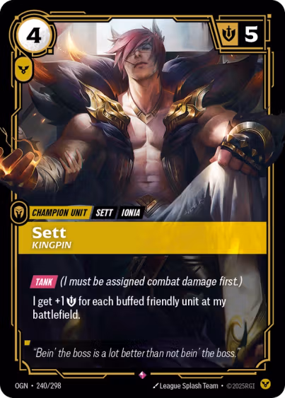 Sett - Kingpin