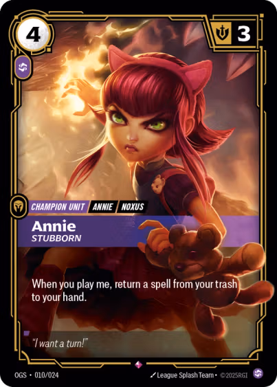 Annie - Stubborn