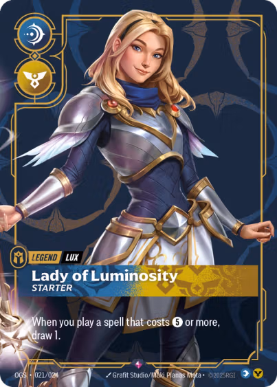 Lux - Lady of Luminosity
