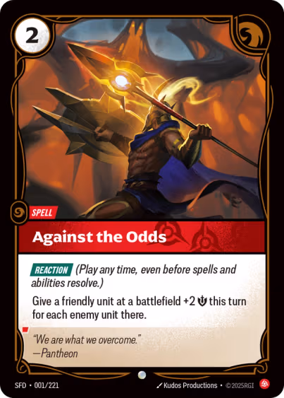 Against the Odds