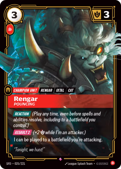 Rengar - Pouncing