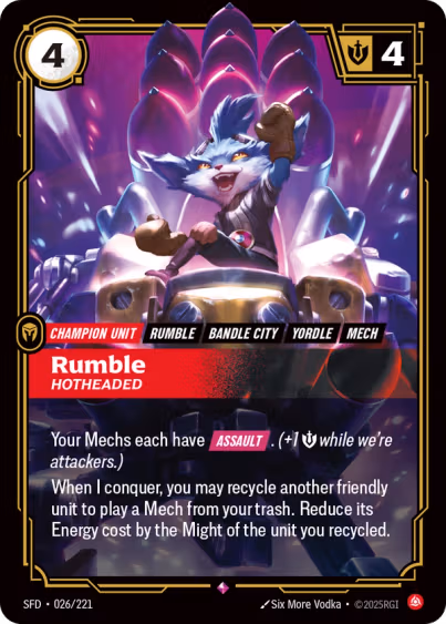 Rumble - Hotheaded
