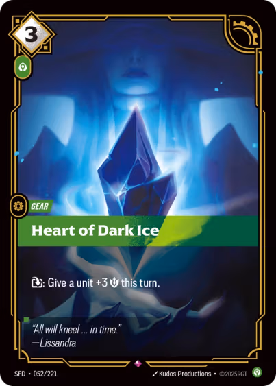 Heart of Dark Ice