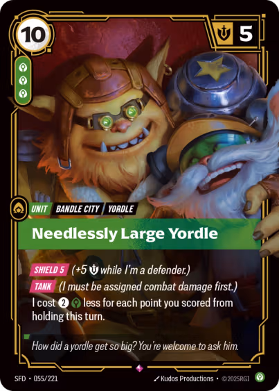 Needlessly Large Yordle