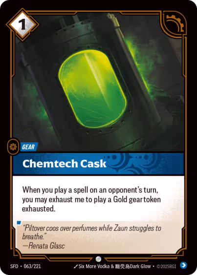 Chemtech Cask