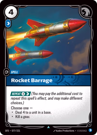 Rocket Barrage