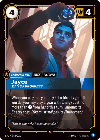 Jayce - Man of Progress