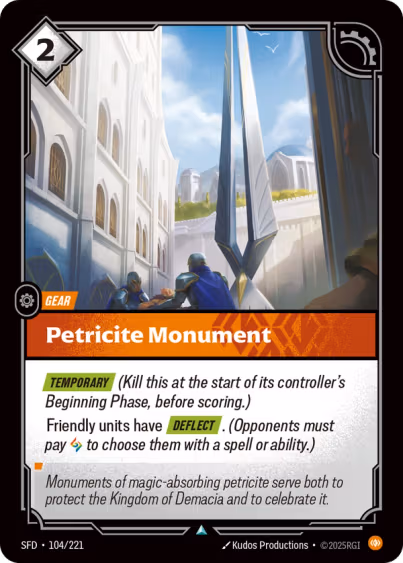 Petricite Monument