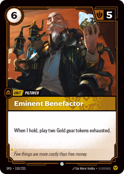 Eminent Benefactor