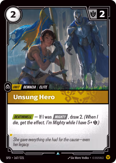 Unsung Hero