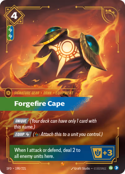 Forgefire Cape