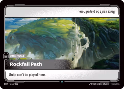 Rockfall Path