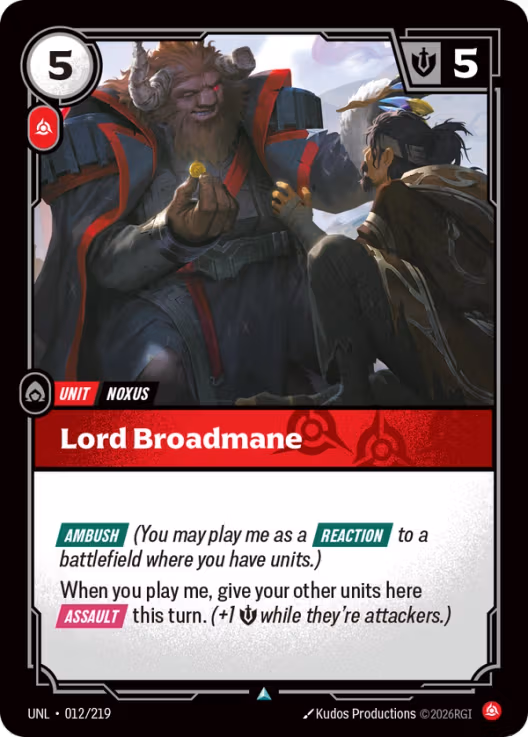 Lord Broadmane