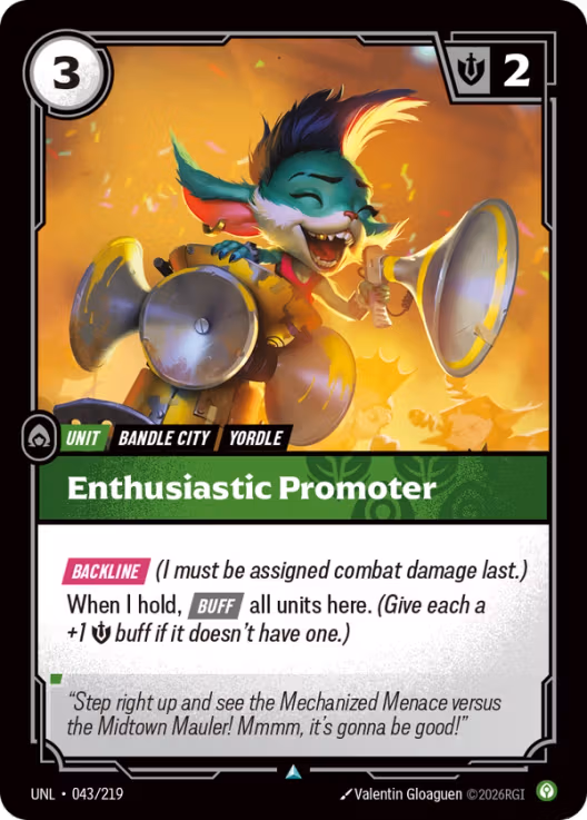 Enthusiastic Promoter