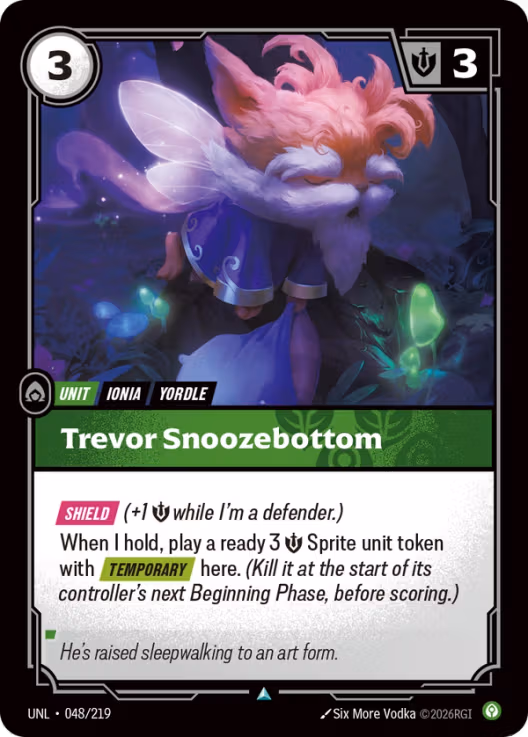 Trevor Snoozebottom