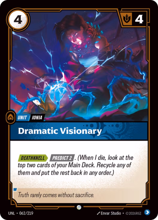 Dramatic Visionary
