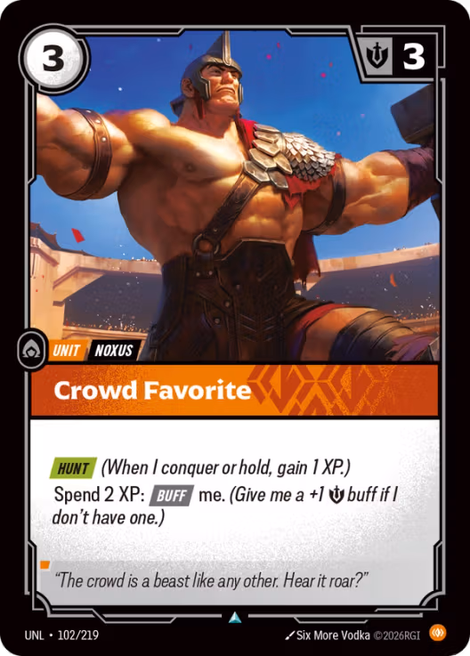 Crowd Favorite