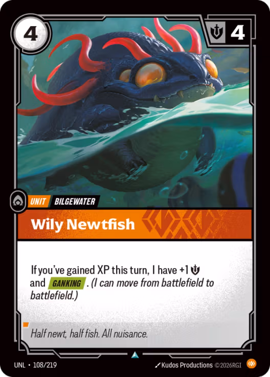 Wily Newtfish