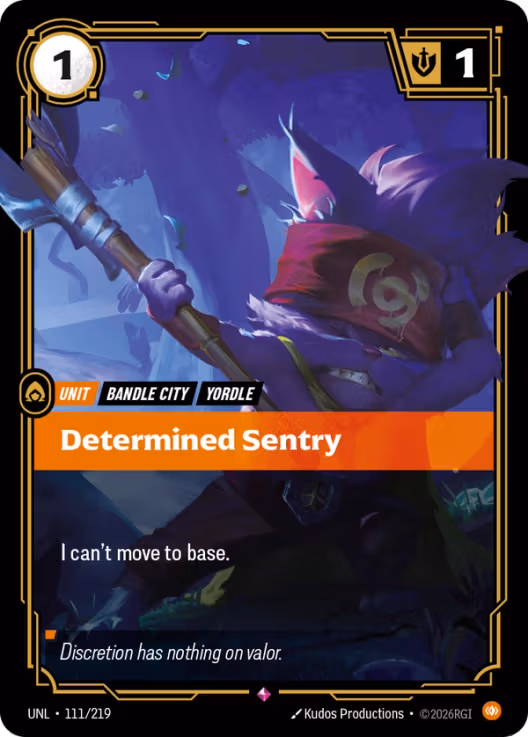 Determined Sentry