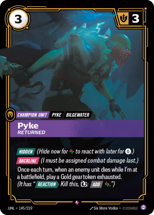 Pyke - Returned