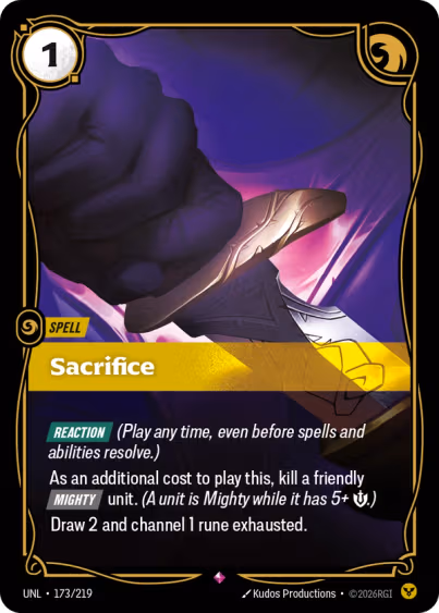 Sacrifice