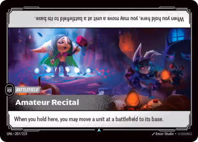 Amateur Recital