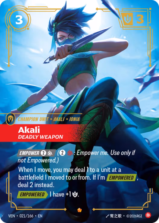 Akali - Deadly Weapon