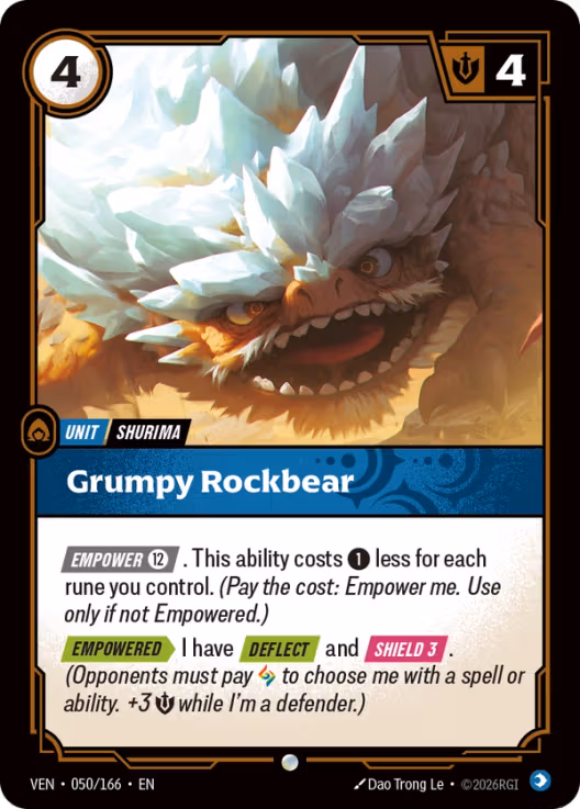 Grumpy Rockbear