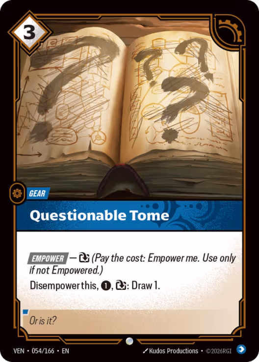 Questionable Tome