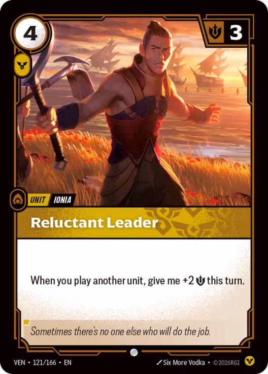 Reluctant Leader