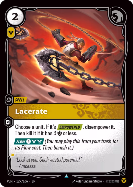 Lacerate