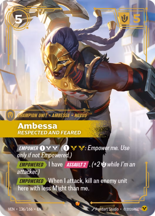 Ambessa - Respected and Feared